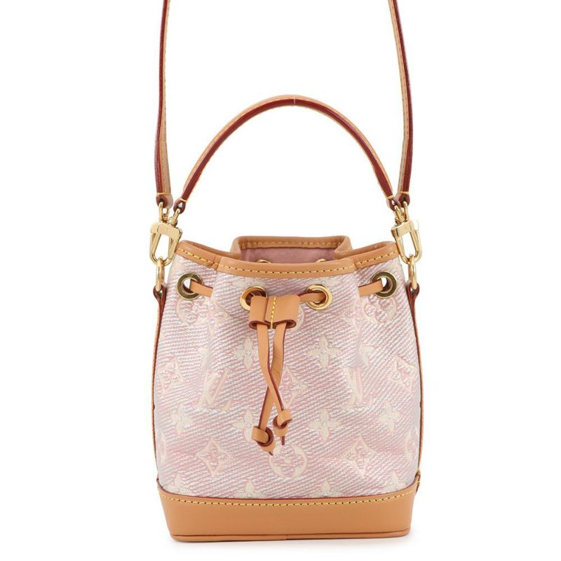 ルイヴィトン ハンドバッグ モノグラム・ジャガード ナノ・ノエ M82427 LOUIS VUITTON ヴィトン 2way ショルダーバッグ