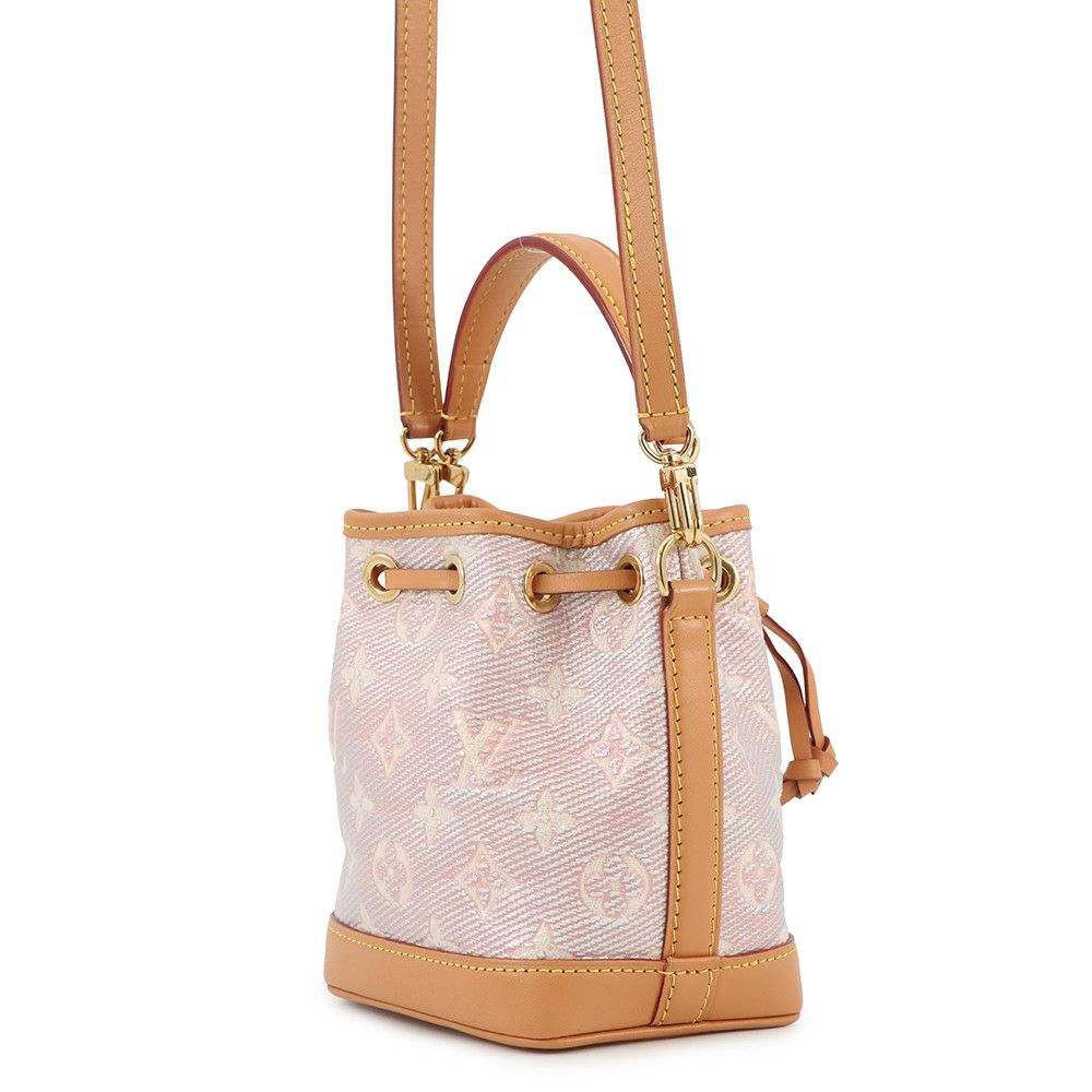 ルイヴィトン ハンドバッグ モノグラム・ジャガード ナノ・ノエ M82427 LOUIS VUITTON ヴィトン 2way ショルダーバッグ