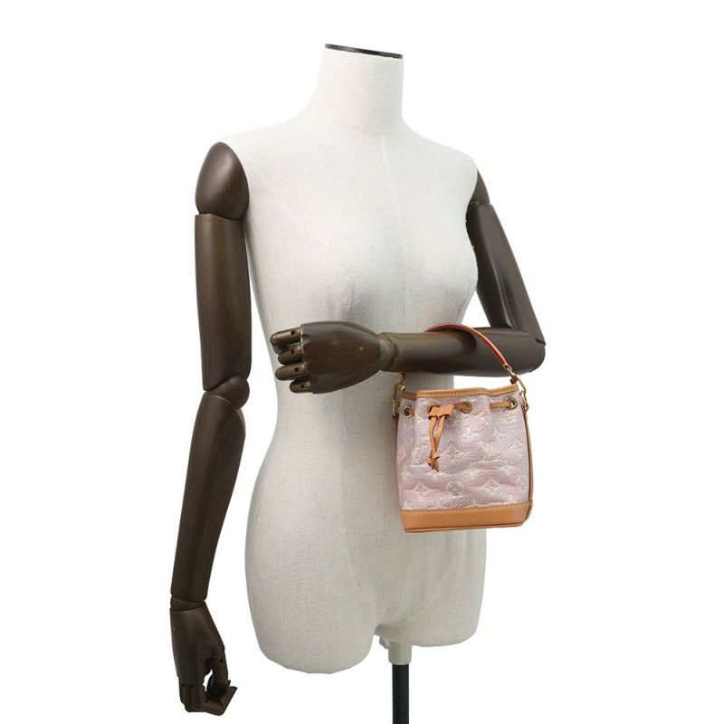 ルイヴィトン ハンドバッグ モノグラム・ジャガード ナノ・ノエ M82427 LOUIS VUITTON ヴィトン 2way ショルダーバッグ