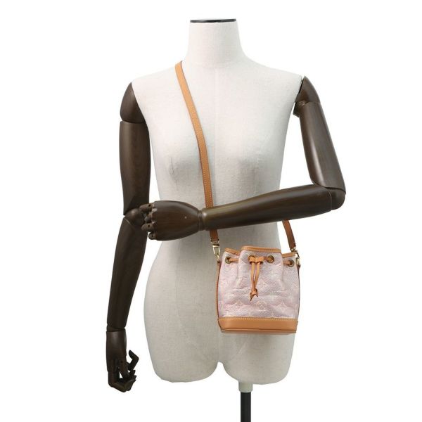 ルイヴィトン ハンドバッグ モノグラム・ジャガード ナノ・ノエ M82427 LOUIS VUITTON ヴィトン 2way ショルダーバッグ