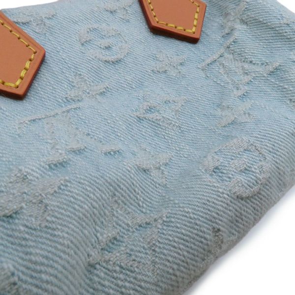 ルイヴィトン ハンドバッグ モノグラム・デニム ナノ・スピーディ M11212 LOUIS VUITTON ヴィトン 2way ショルダーバッグ