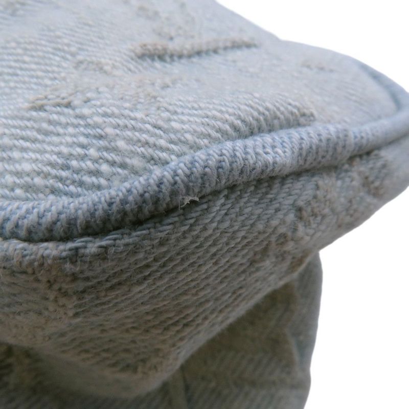 ルイヴィトン ハンドバッグ モノグラム・デニム ナノ・スピーディ M11212 LOUIS VUITTON ヴィトン 2way ショルダーバッグ