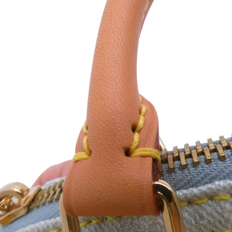 ルイヴィトン ハンドバッグ モノグラム・デニム ナノ・スピーディ M11212 LOUIS VUITTON ヴィトン 2way ショルダーバッグ