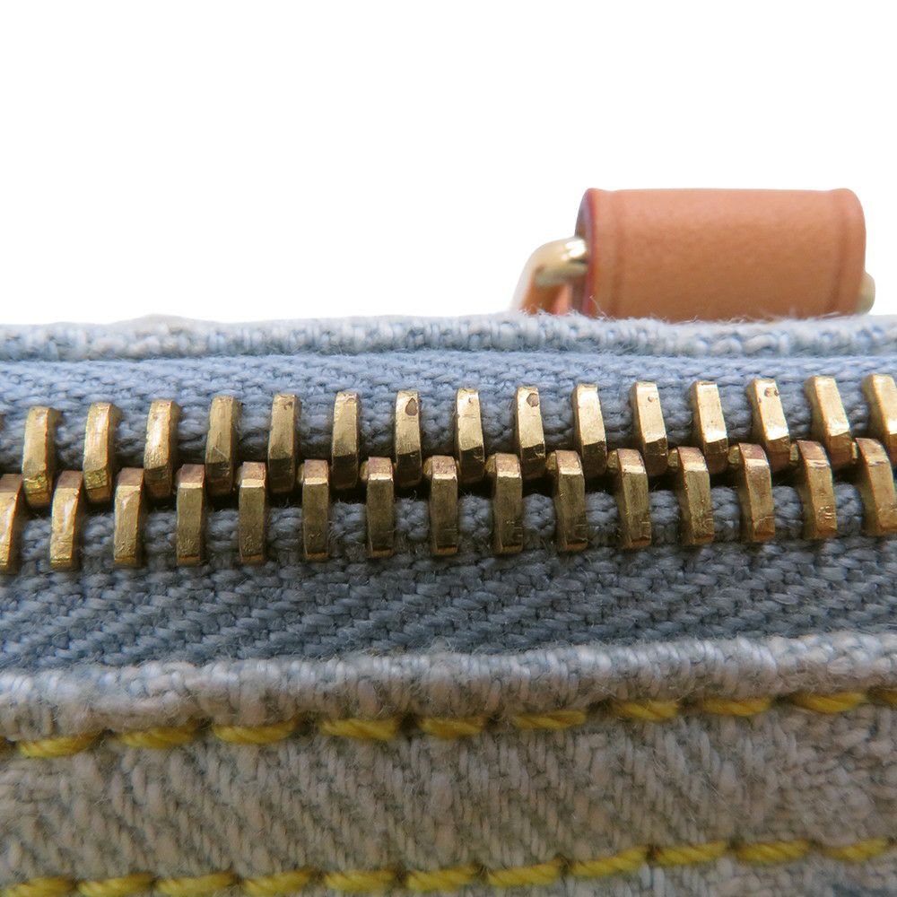 ルイヴィトン ハンドバッグ モノグラム・デニム ナノ・スピーディ M11212 LOUIS VUITTON ヴィトン 2way ショルダーバッグ