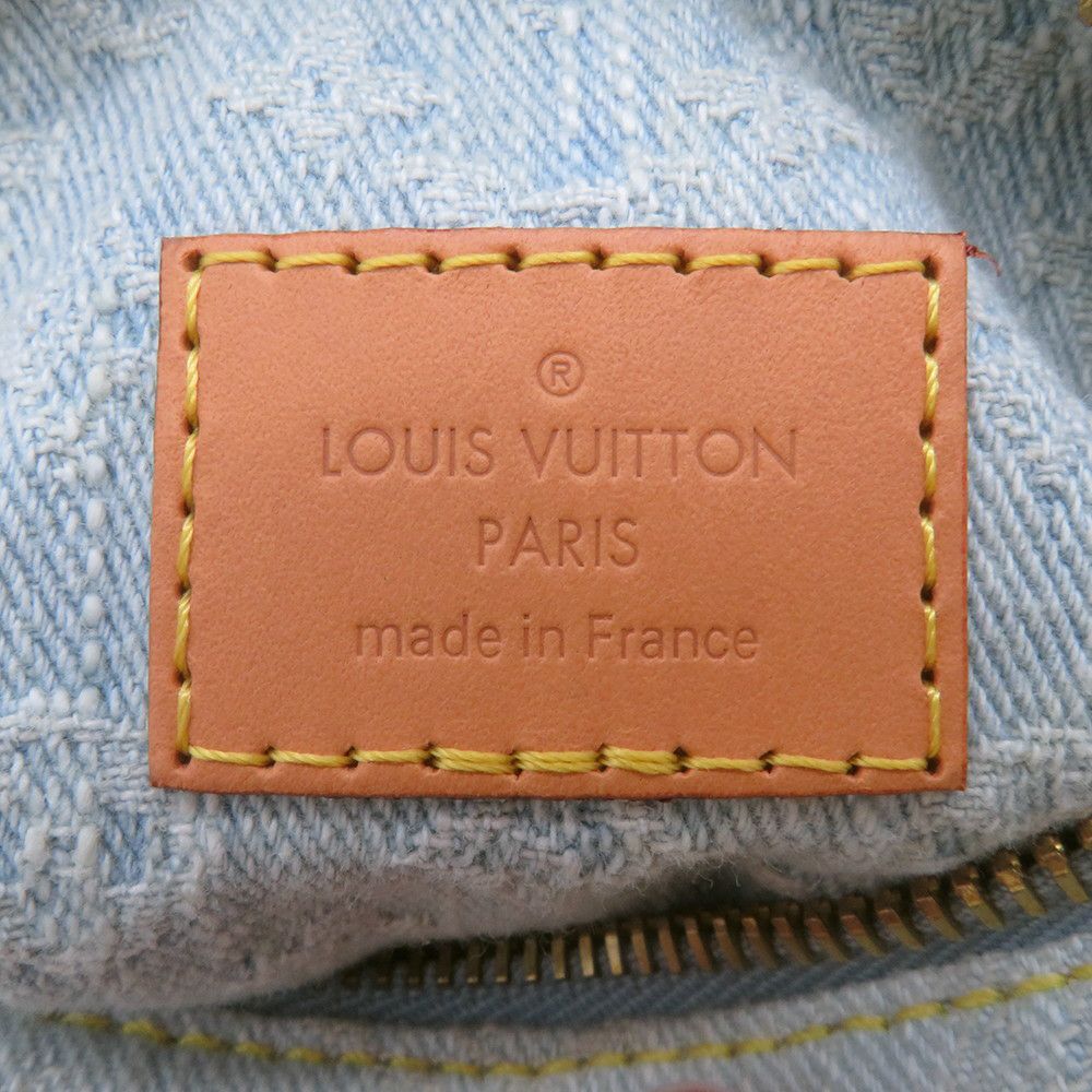 ルイヴィトン ハンドバッグ モノグラム・デニム ナノ・スピーディ M11212 LOUIS VUITTON ヴィトン 2way ショルダーバッグ