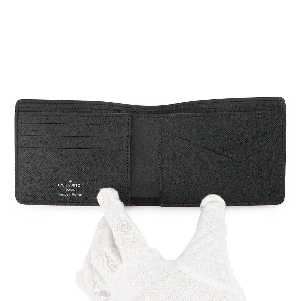 ルイヴィトン 二つ折り財布 ダミエグラフィット ポルトフォイユ・ミュルティプル N60097 LOUIS VUITTON メンズ 財布