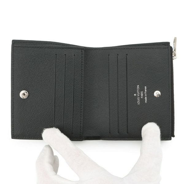 ルイヴィトン 二つ折り財布 ダミエグラフィット ポルトフォイユ・スマート N64021 LOUIS VUITTON メンズ 黒