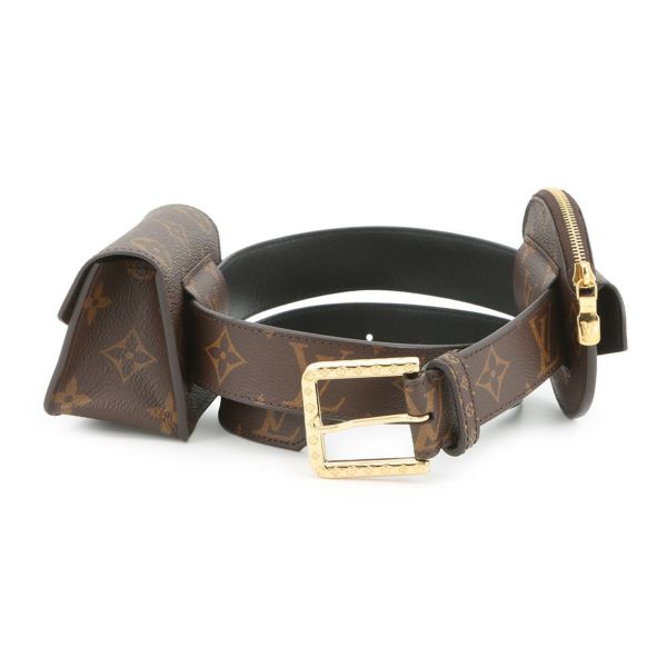 ルイヴィトン ベルト モノグラム サンチュール・デイリー マルチポケット サイズ80 M0236W LOUIS VUITTON
