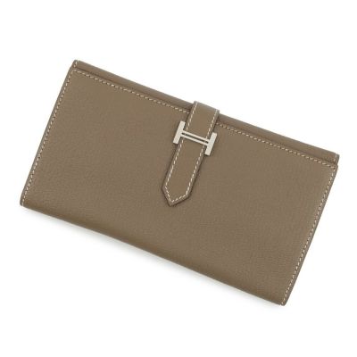 【未使用】エルメス シチズンツイルロング ヴォースイフト 二つ折り長財布 未使用】エルメス シチズンツイルロング ヴォースイフト 二つ折り長