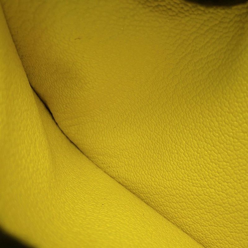 エルメス ケリーウォレット ロング トゥーゴー ライム/シルバー金具 シェブルミゾル U刻印 HERMES シェーブル