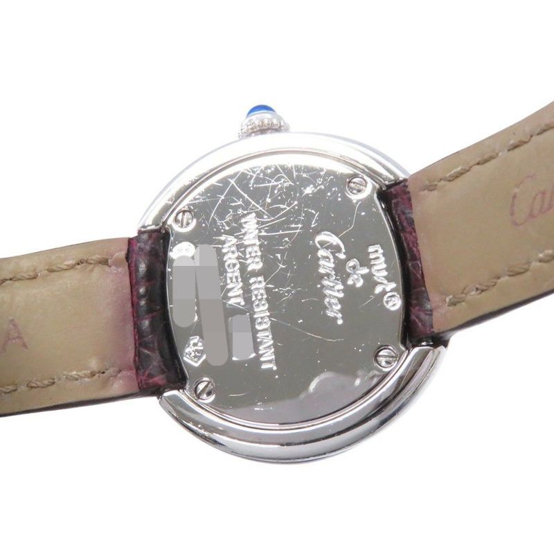 カルティエ トリニティ W1014945 Cartier 腕時計 シルバー文字盤 クォーツ