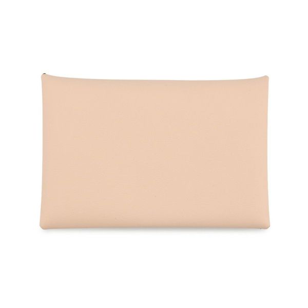 エルメス カードケース カルヴィ ローズエグランタイン スイフト B刻印 HERMES 名刺入れ ウィーン限定