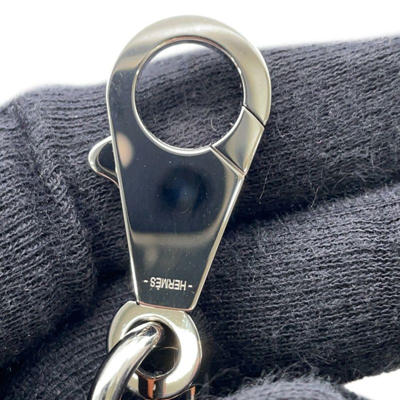 エルメス ショルダーストラップ バンドリエール サングル コルダージュ ゴールド/アイボリー/シルバー金具 K刻印