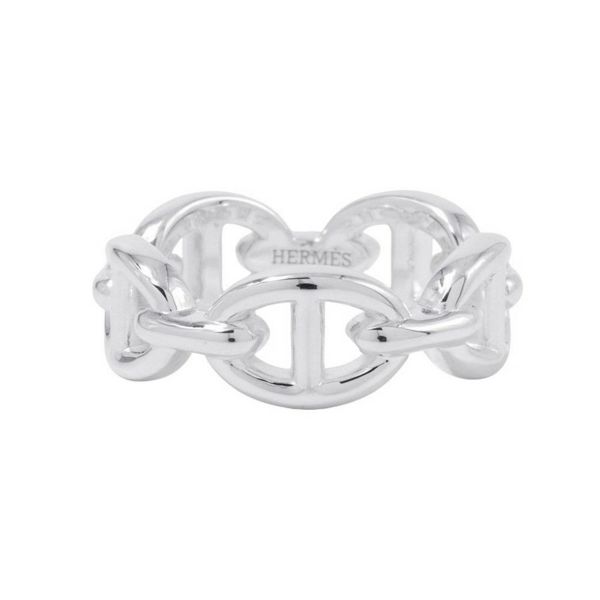 エルメス リング シェーヌダンクル アンシェネPM Enchainee SV925シルバー リングサイズ53 HERMES ジュエリー