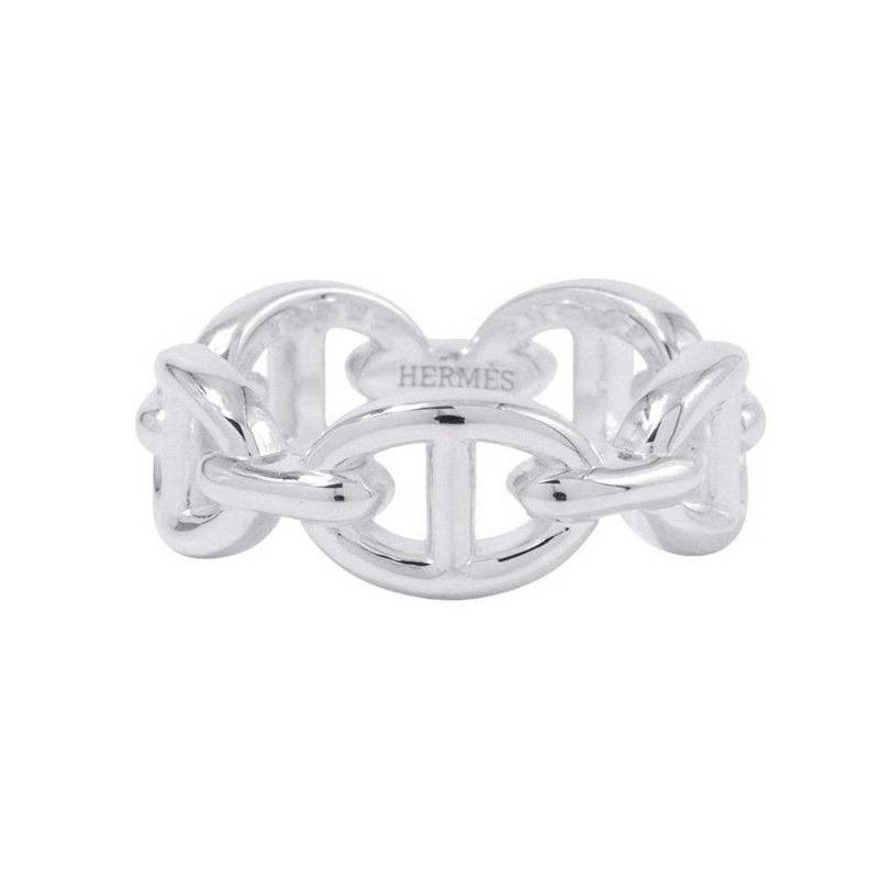 エルメス リング シェーヌダンクル アンシェネPM Enchainee SV925シルバー リングサイズ53 HERMES ジュエリー