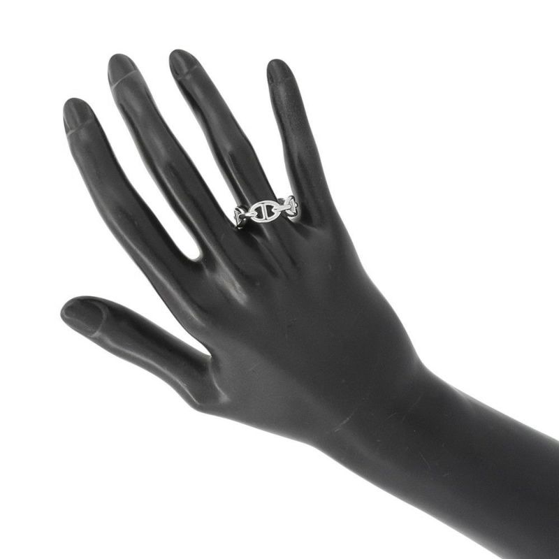 エルメス リング シェーヌダンクル アンシェネPM Enchainee SV925シルバー リングサイズ53 HERMES ジュエリー