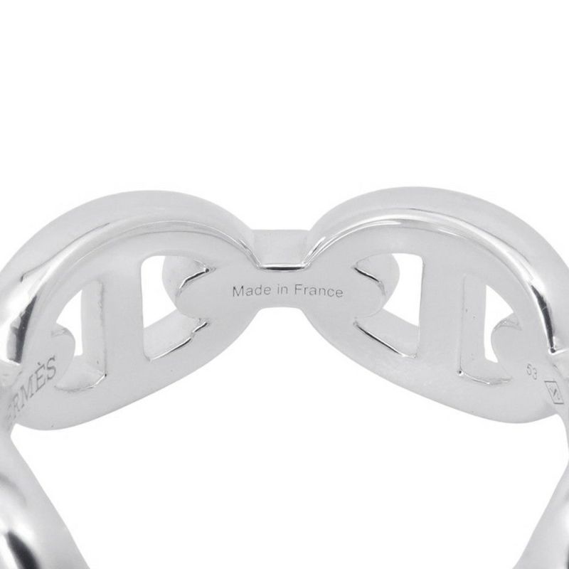 エルメス リング シェーヌダンクル アンシェネPM Enchainee SV925シルバー リングサイズ53 HERMES ジュエリー