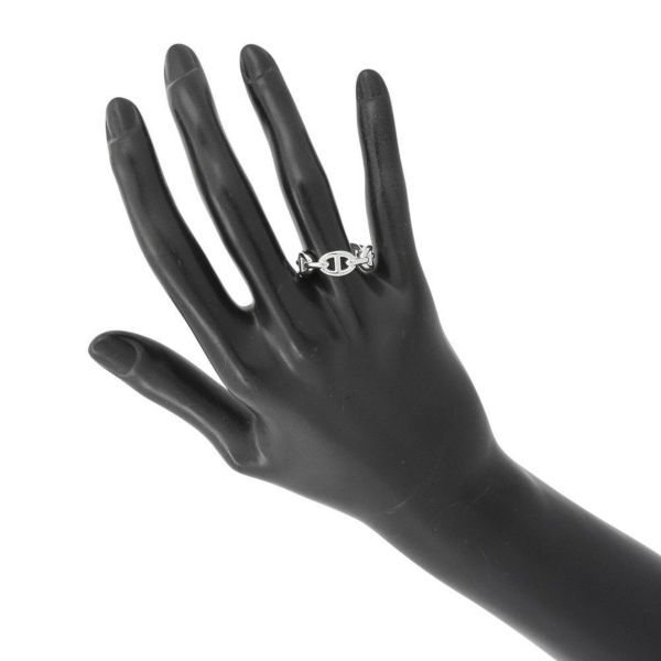 エルメス リング シェーヌダンクル アンシェネPM Enchainee SV925シルバー リングサイズ54 HERMES ジュエリー