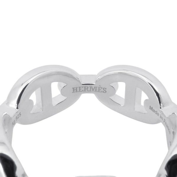 エルメス リング シェーヌダンクル アンシェネPM Enchainee SV925シルバー リングサイズ54 HERMES ジュエリー