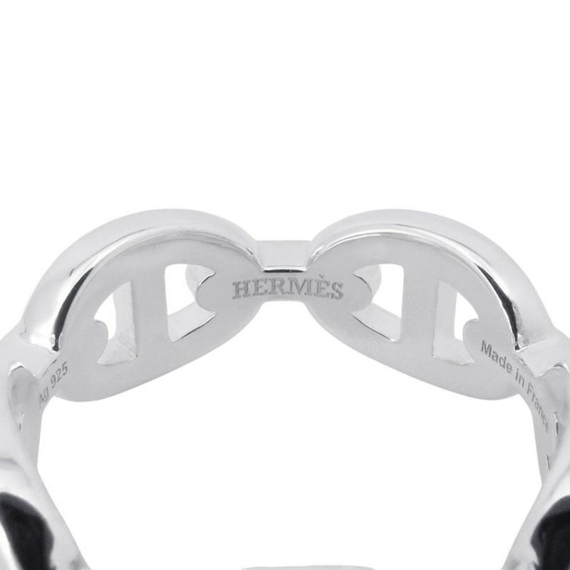 エルメス リング シェーヌダンクル アンシェネPM Enchainee SV925シルバー リングサイズ54 HERMES ジュエリー