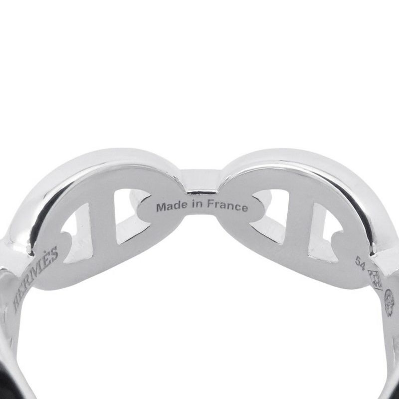 エルメス リング シェーヌダンクル アンシェネPM Enchainee SV925シルバー リングサイズ54 HERMES ジュエリー