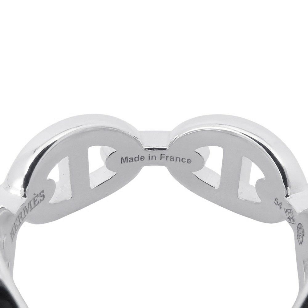 エルメス リング シェーヌダンクル アンシェネPM Enchainee SV925シルバー リングサイズ54 HERMES ジュエリー