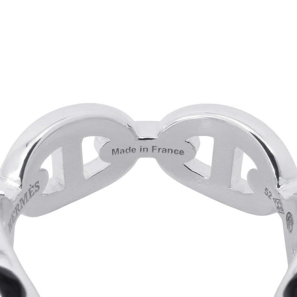 エルメス リング シェーヌダンクル アンシェネPM Enchainee SV925シルバー リングサイズ52 HERMES ジュエリー