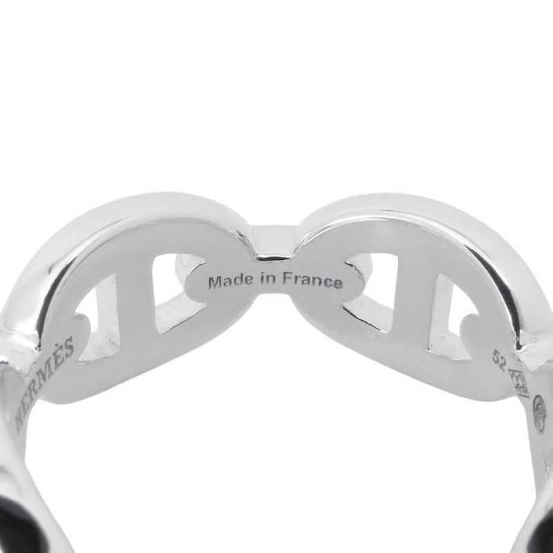 エルメス リング シェーヌダンクル アンシェネPM Enchainee SV925シルバー リングサイズ52 HERMES ジュエリー