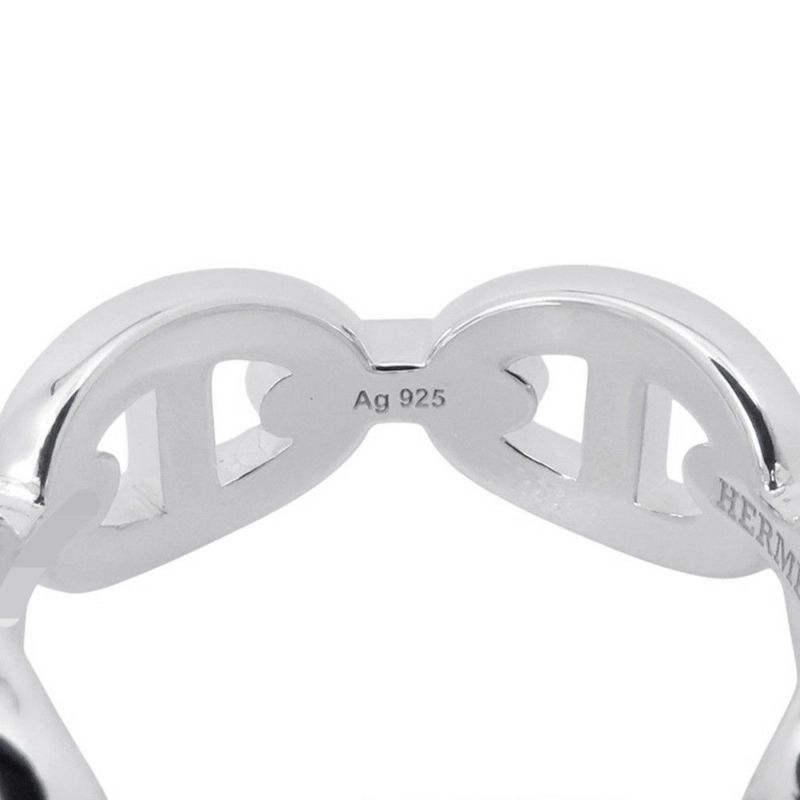 エルメス リング シェーヌダンクル アンシェネPM Enchainee SV925シルバー リングサイズ52 HERMES ジュエリー