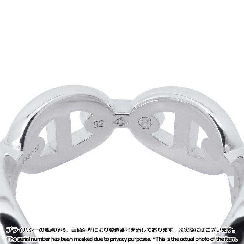 エルメス リング シェーヌダンクル アンシェネPM Enchainee SV925シルバー リングサイズ52 HERMES ジュエリー