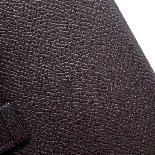 エルメス 長財布 ベアンスフレ レザン/ゴールド金具 エプソン D刻印 HERMES 財布