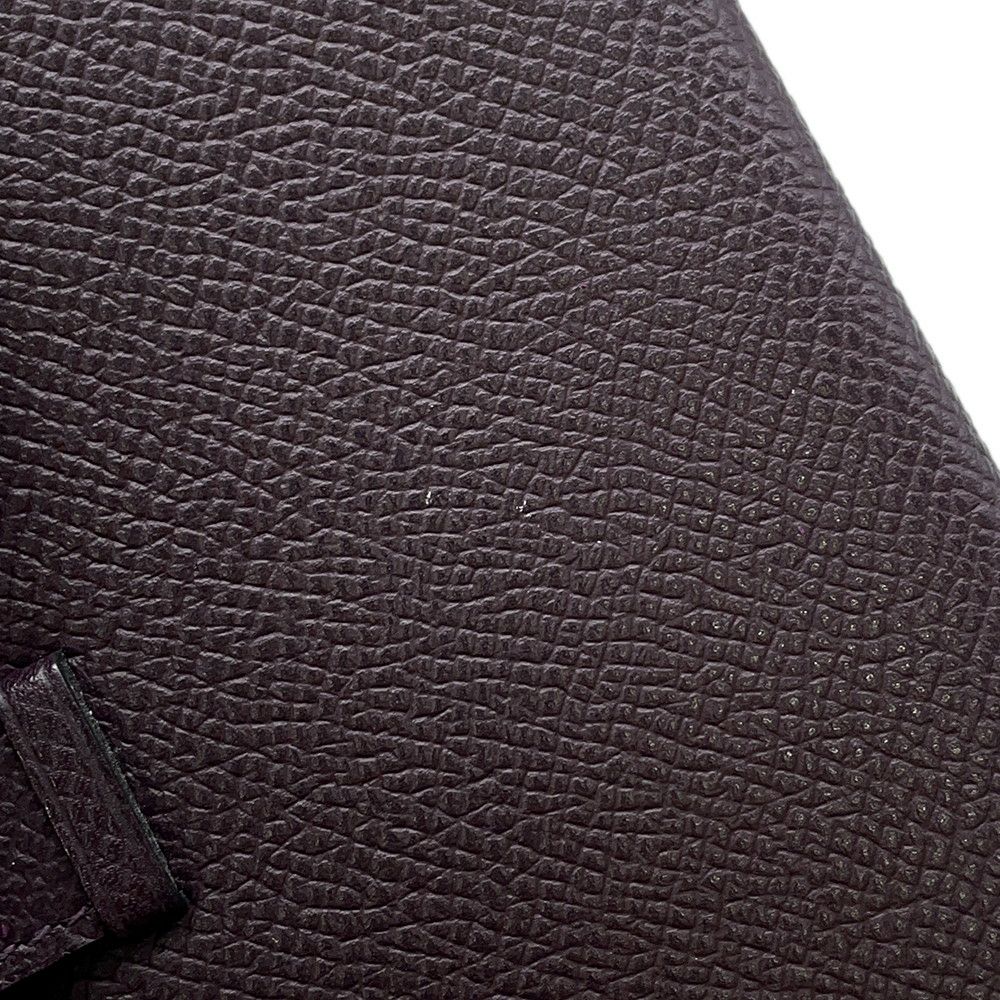 エルメス 長財布 ベアンスフレ レザン/ゴールド金具 エプソン D刻印 HERMES 財布