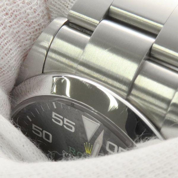 ロレックス エアキング ランダムシリアル ルーレット 126900 ROLEX 腕時計 ウォッチ 黒文字盤