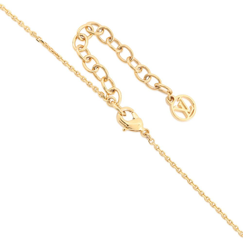 ルイヴィトン ネックレス プティ ルイ メタル ラインストーン M00368 LOUIS VUITTON アクセサリー