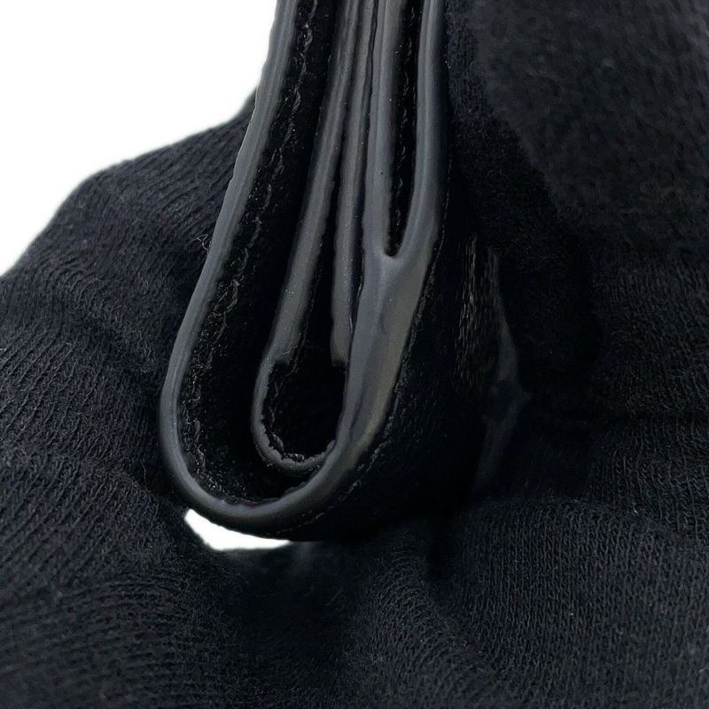 ルイヴィトン 二つ折り財布 モノグラム・アンプラント ポルトフォイユ・リサ M83365 黒 ブラック