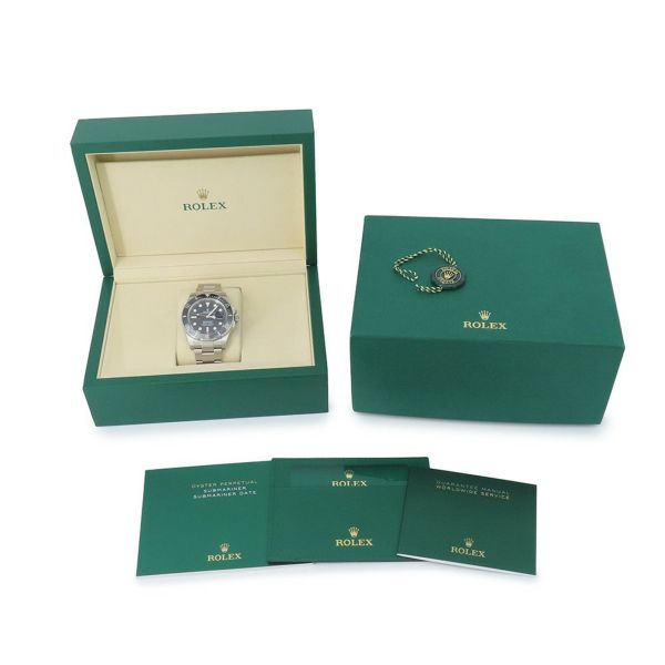 ロレックス サブマリーナ デイト ランダムシリアル ルーレット 126610LN ROLEX 腕時計 黒文字盤