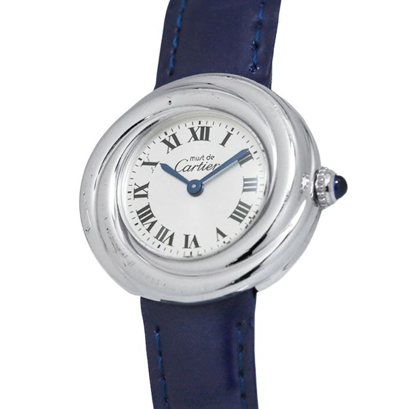 カルティエ マストトリニティ W1014945 Cartier 腕時計 ウォッチ クォーツ シルバー文字盤