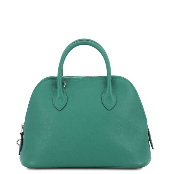 エルメス ボリード1923 25 ヴェールジェイド/シルバー金具 エバーカラー Z刻印 2wayショルダー