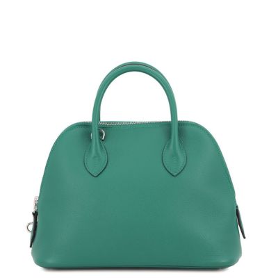 エルメス ハンドバッグ ピコタンロックPM ブラック/シルバー金具