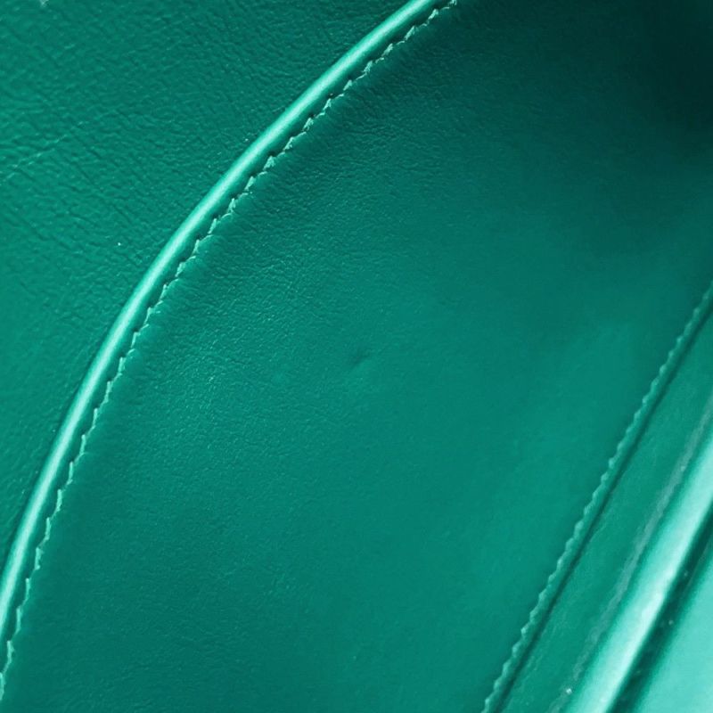 エルメス ボリード1923 25 ヴェールジェイド/シルバー金具 エバーカラー Z刻印 2wayショルダー