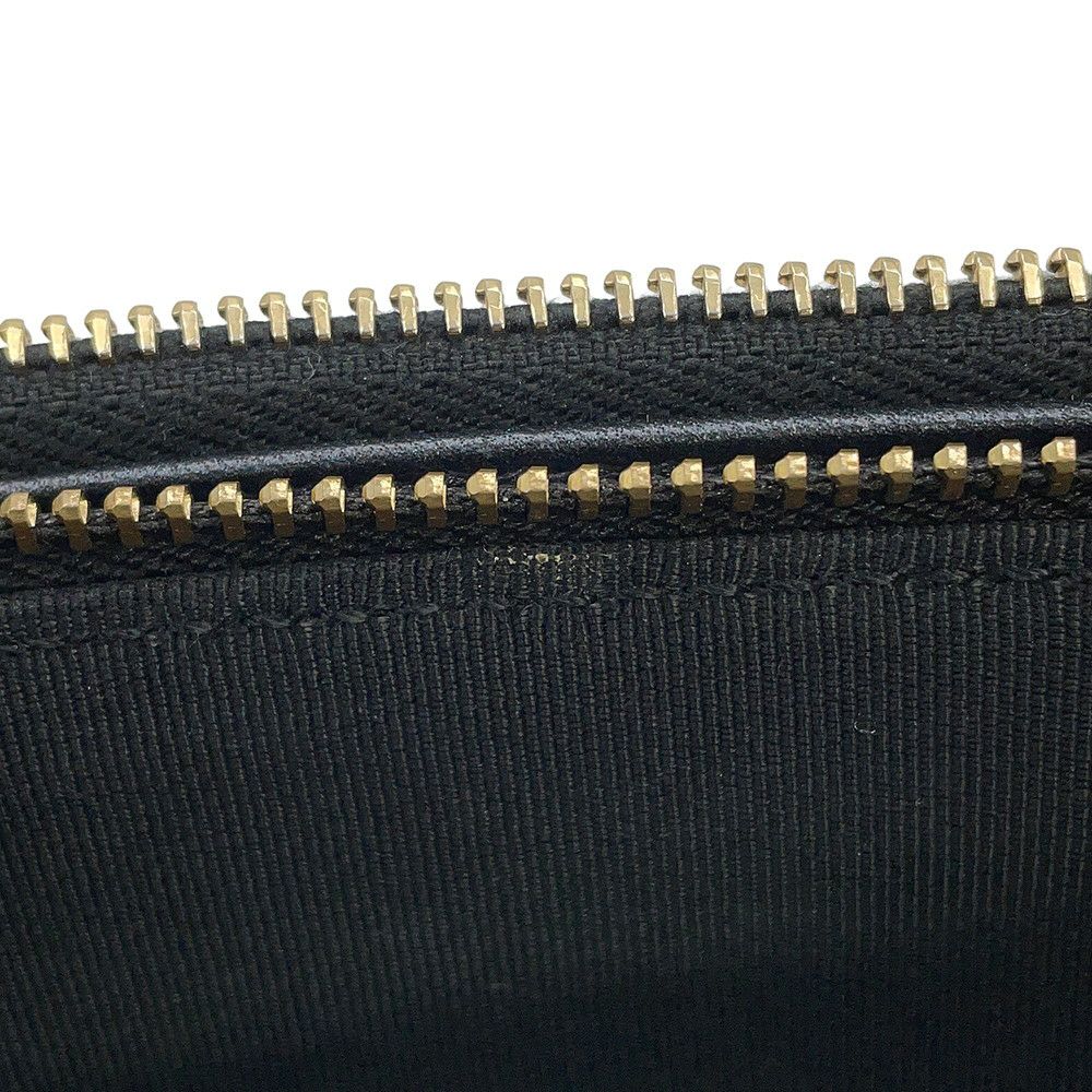 シャネル チェーンウォレット ココマーク リザード A82527 CHANEL ポシェット 財布 黒