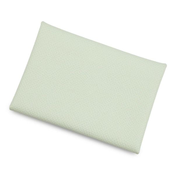 エルメス コインケース カルヴィ デュオ ヴェルソ ヴェールフィズ/ヴェールユッカ/シルバー金具 エプソン W刻印 財布