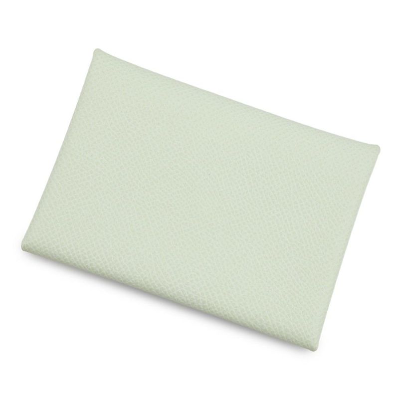 エルメス コインケース カルヴィ デュオ ヴェルソ ヴェールフィズ/ヴェールユッカ/シルバー金具 エプソン W刻印 財布