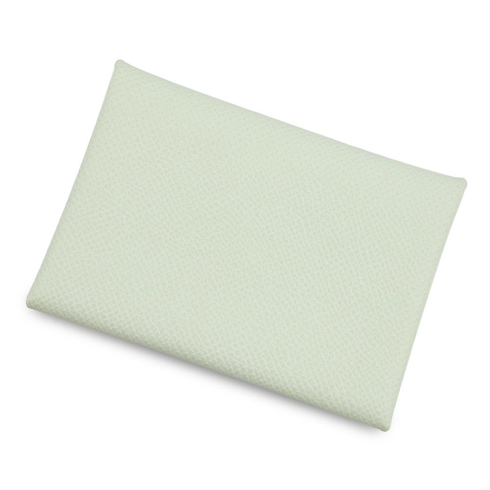 エルメス コインケース カルヴィ デュオ ヴェルソ ヴェールフィズ/ヴェールユッカ/シルバー金具 エプソン W刻印 財布