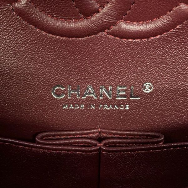 シャネル チェーンショルダーバッグ マトラッセ23 ココマーク Wフラップ キャビアスキン A01113 CHANEL 黒