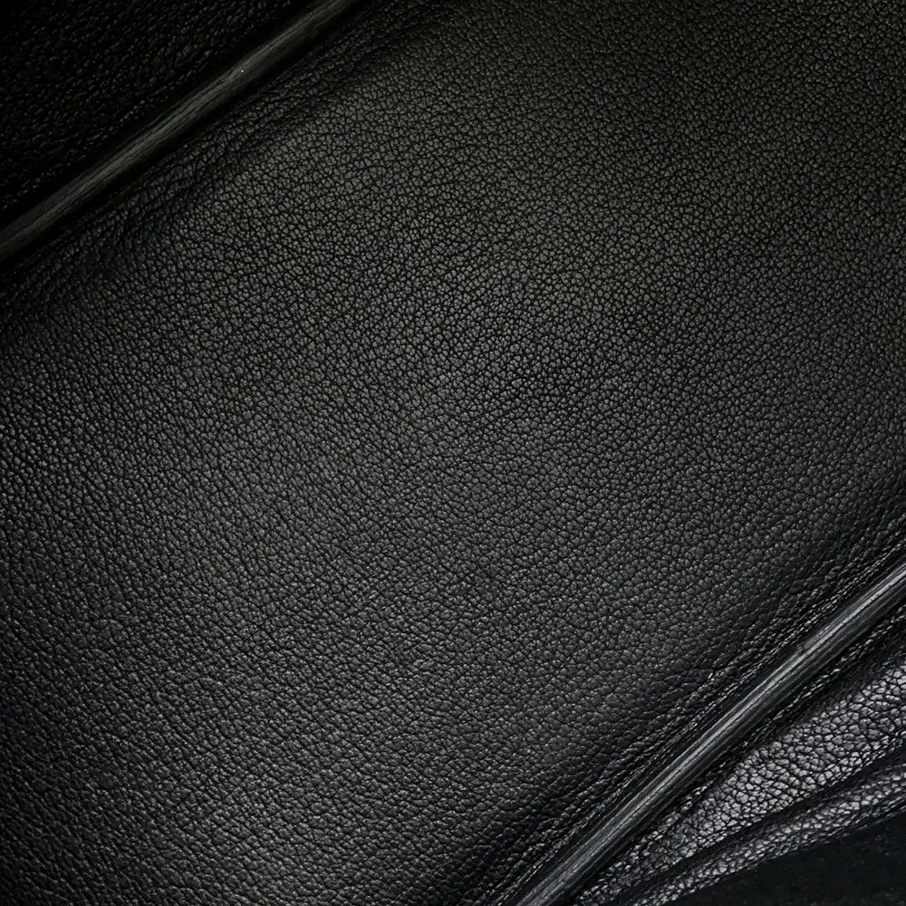 エルメス バーキン30 ブラック/シルバー金具 トゴ □R刻印 HERMES Birkin ハンドバッグ 黒