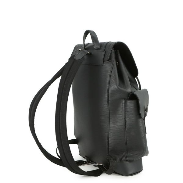 ルイヴィトン リュック エピ/シュプリーム クリストファーPM M53413 LOUIS VUITTON ヴィトン Supreme 黒 ブラック