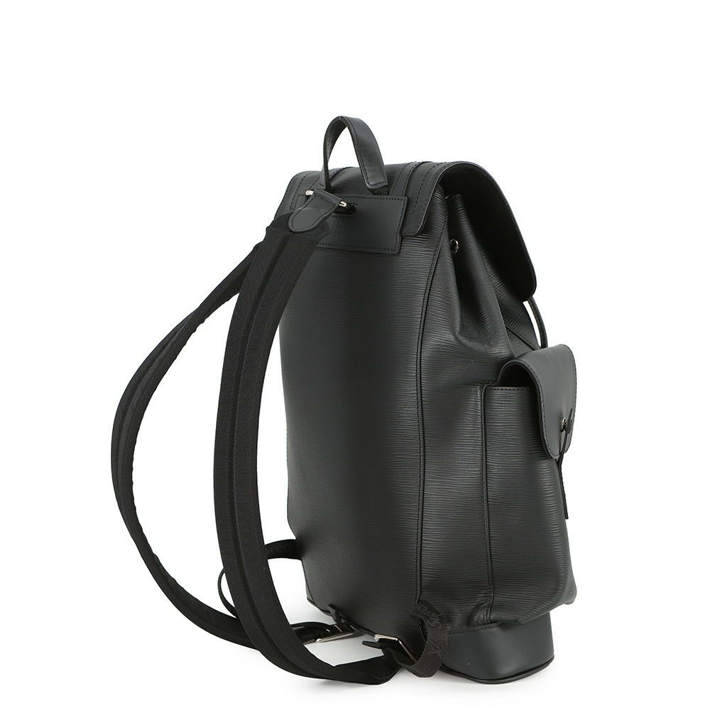 ルイヴィトン リュック エピ/シュプリーム クリストファーPM M53413 LOUIS VUITTON ヴィトン Supreme 黒 ブラック