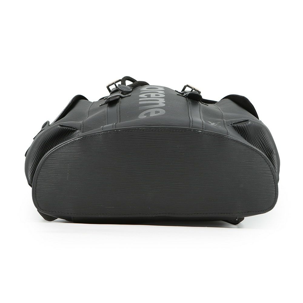 ルイヴィトン リュック エピ/シュプリーム クリストファーPM M53413 LOUIS VUITTON ヴィトン Supreme 黒 ブラック