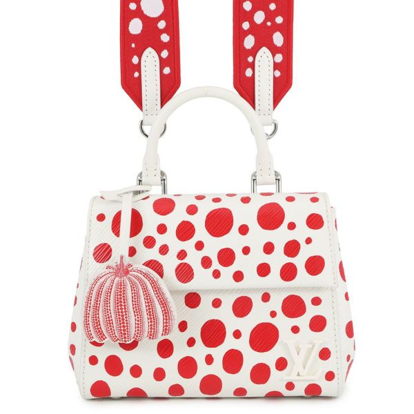 ルイヴィトン ハンドバッグ エピ LV×YK クリュニー MINI M21722 ヴィトン バッグ 2way ショルダーバッグ 草間彌生 コラボ